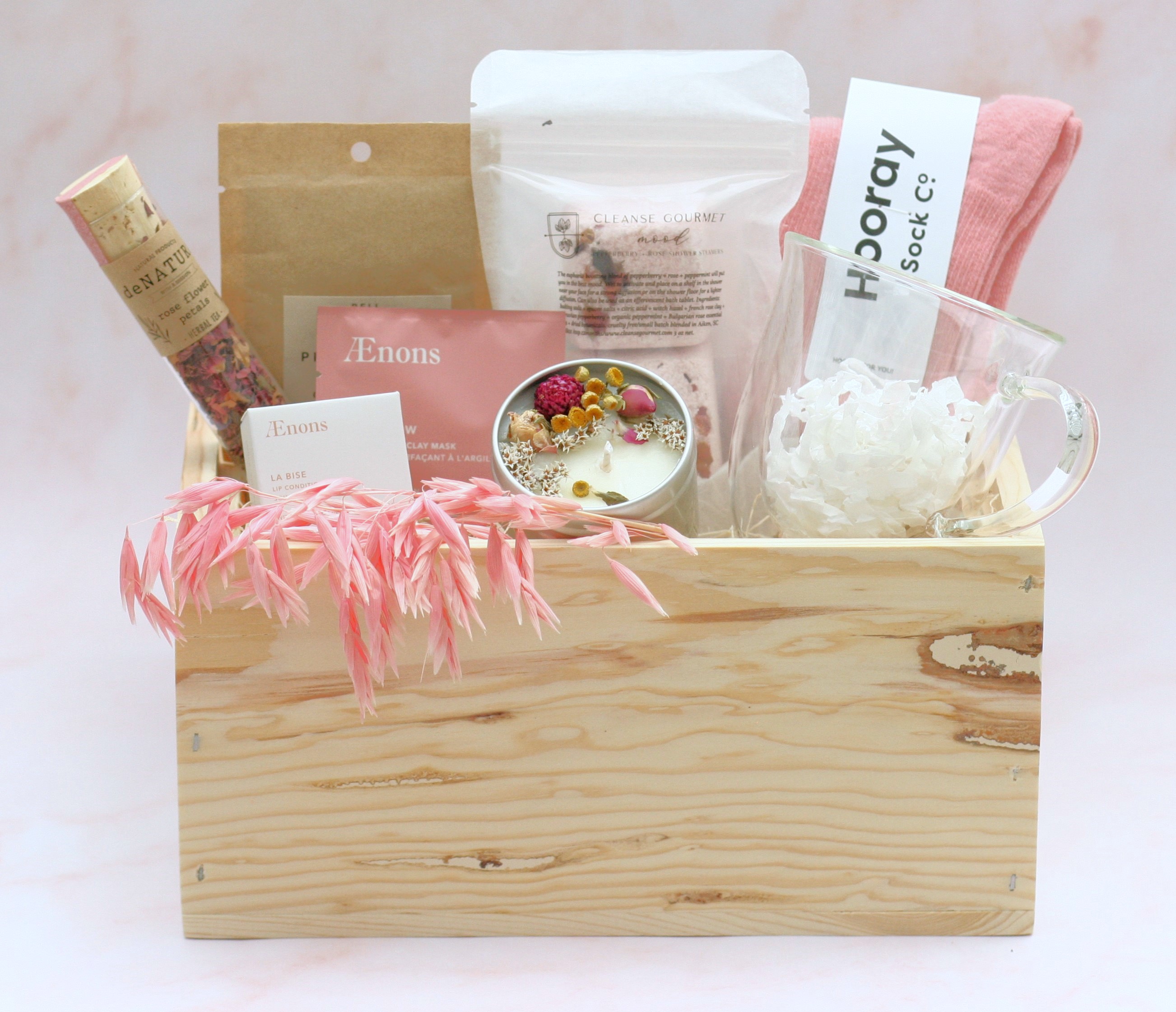 Relaxing Flowers Gift Box