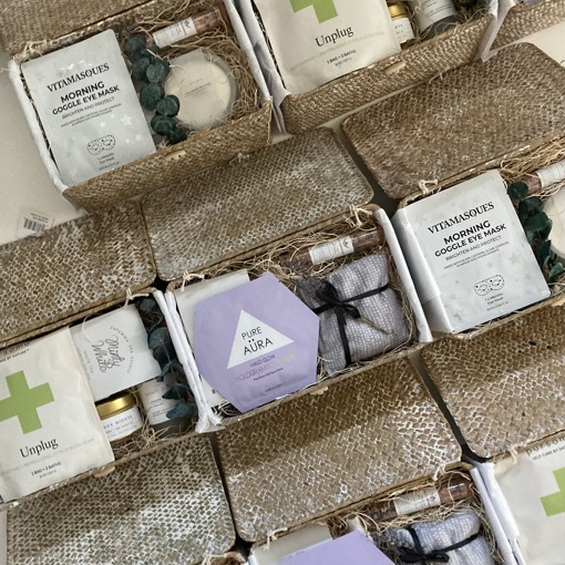 Self care corporate gift baskets